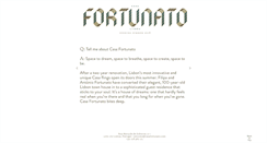 Desktop Screenshot of casafortunato.com
